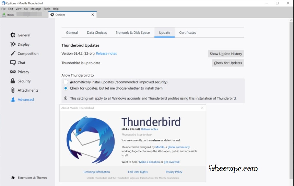Mozilla Thunderbird License Key